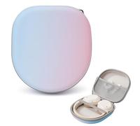 Estuche para auriculares JBL Tune 510BT, 520BT, 770NC, 760NC, 720BT, 710BT y JBL Live 670NC/770NC. Bolsa de viaje, funda protectora portátil, bolsa de almacenamiento con malla (Colores degradados)