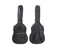 Estuche para banjo Bolsas de instrumentos tela Oxford con correas dobles for hombre, mochila acústica, funda for guitarra eléctrica, bolsa for hombros, for 40/41 pulgadas(Black-36-38 inch)