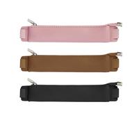 Estuche para Bolígrafos De 3 Piezas con Banda Elástica, Bolsa De Almacenamiento De Papelería con Inserto para Bolígrafo, Material De Cuero PU, Papelería para Estudiantes.