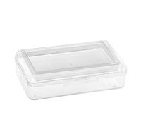 Estuche para bolígrafos de doble capa - Estuche transparente | Estuche transparente de gran capacidad, organizador transparente para lápices, bolsa para rotuladores estéticos, estuche rígido para