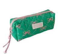 Estuche para bolígrafos para niños, diseño de, Gran Capacidad, de Almacenamiento Multifuncional Ligera (1 Pieza, Rosa/Verde) para Escuela, hogar, Aula, papelería, organización, 7.68 x 3.35