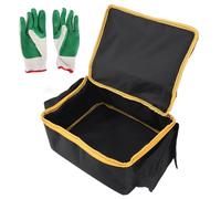 Estuche para bolsa de compresor de aire para inflador de neumáticos DCC020IB de 20 V, organizador de almacenamiento de herramientas inalámbrico con bolsillo para batería y kit de