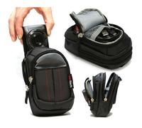 Estuche para c?mara compacta Navitech de color negro compatible con Panasonic Lumix DMC