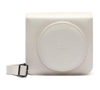 Estuche para cámara FUJI Intax Square - Blanco tiza - Cuero sintético - Para Instax Square SQ1