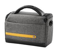 Estuche para cámara Hama Terra 135 poliéster reciclado resistente agua gris