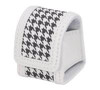 Estuche para Cámara PAL, Elegante Estuche Protector de PU con Patrón de Cuadros, Estuche de Transporte con Correa de Mano Extraíble para Cámara Polaroid PAL (White)