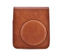 Estuche para cámara vintage compatible con Fujifilm Instax Mini70. Bolsa protectora de piel sintética PU de primera calidad. Interior suave que no