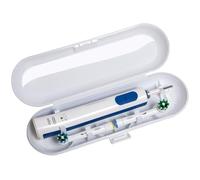 Estuche para Cepillo de Dientes Eléctrico Compatible con Oral B/Oral-B Pro/iO/Philips Sonicare/Demita/Bitvae y la mayoría de Otras Marcas de Cepillos de Dientes Eléctricos del Mercado, Blanco