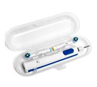 Estuche para Cepillo de Dientes Eléctrico Compatible con Oral B/Oral-B Pro/iO/Philips Sonicare/Demita/Bitvae y la mayoría de Otras Marcas de Cepillos de Dientes Eléctricos del Mercado, Transparente