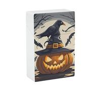 Estuche para cigarrillos Black Crow, impermeable y resistente a golpes, estuche compacto de viaje para 20 cigarrillos, diseño duradero y resistente a los arañazos para hombres y mujeres.