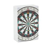 Estuche para cigarrillos con forma de diana, caja de cigarrillos de plástico duro resistente a golpes e impermeable, estuche para cigarrillos con elegante soporte para encendedor, regalo para hombr