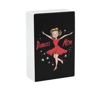 Estuche para cigarrillos Dancing Mom con tapa abatible e impermeable