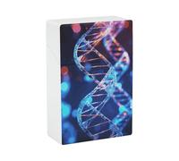 Estuche para cigarrillos DNA Genetic Helix compacto e impermeable - Accesorios para fumadores, estuche unisex para viajes y uso diario.