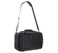 Estuche para Clarinete Negro de Oxford, Portátil y Resistente | Doble Transporte Asas Reforzadas y Correa, Acabado Anti Manchas, Protege del Polvo