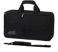 Estuche para Cuchillos para Cocineros Profesionales - 28 Bolsillos para Cuchillos y Utensilios de Cocina - Nailon balístico Duradero, herrajes de Acero Inoxidable Negro, Soporte para Tarjetas de