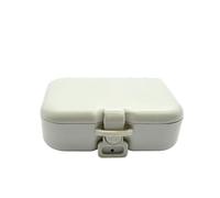 Estuche para dentadura postiza 1 caja for dentaduras postizas con espejo y cepillo, kit de retención, almacenamiento for