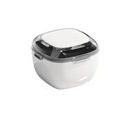 Estuche para dentadura postiza 1 caja práctica for dentaduras postizas, portátil for limpieza de fundas for, for con filtro, protege las(WHITE)