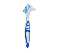 Estuche para dentadura postiza Caja de baño for dentaduras postizas, 1 unidad, con red colgante, organizador dientes artificiales(1Pc Brush)