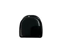 Estuche para dentadura postiza Caja de plástico for retenedores ortodoncia dental, 30 unidades, contenedor for dientes postizos, estuche protector for dentaduras postizas(30 Pcs Black)