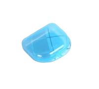 Estuche para dentadura postiza Estuche de 30 protectores bucales for ortodoncia, contenedor almacenamiento for dentaduras postizas, caja retención dental aire(30Pcs Clear Blue)