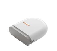 Estuche Para Dentaduras Caja for aparatos dentales, protector bucal portátil, estuche for retenedores, limpieza, dentadura postiza, caja for guardar dentaduras postizas, alineador dental(Grey)