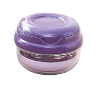 Estuche para Dentaduras Postizas | Recipiente Hermético para Remojo y Almacenamiento de Retenedores,Estuche para Limpieza - para Limpieza, Remojo y Aclarado para Hombres, Mujeres,