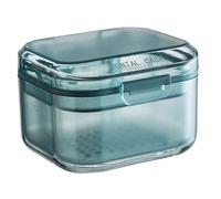 Estuche Para Dentaduras Postizas - Soporte Para Dientes Postizos, Caja De Remojo dentals | Contenedor Antifugas Para Dentaduras Postizas, Estuche De Limpieza Para Dentaduras Postizas, Baño Para