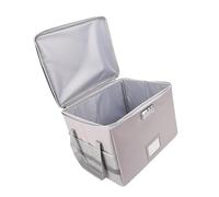 Estuche para documentos con bloqueo de contraseña Caja de almacenamiento de archivos resistente a altas temperaturas de 2000 ℉ para oficinas en hogar Caja de documentos no inflamable para la