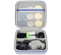 Estuche para Dremel Versa Power Scrubber Kit Herramienta de limpieza PC10-07/PC360-5- Cepillo de lechada para baño, ducha, cocina y bañera, soporte de almacenamiento para limpiar esponjas de esponja,