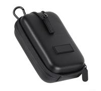 Estuche para duro Telémetro Golf PU Anti-Golpes Negro Estuche | Material EVA y PU, impermeable, anti-arañazos, protege contra caídas, tamaño 14x10x5.5cm