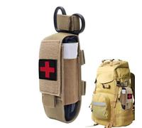 Estuche para el torniquete - Portátil impermeable resistente para supervivencia - porta tijeras de trauma | Para actividades al aire libre, camping, senderismo, trekking, escalada y mochila de viaje