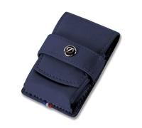 Estuche para Encendedor de Cuero Azul ST Dupont Ligne 2 Prestige