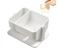 Estuche para esponja de maquillaje, Estuche para esponja de belleza | Organizador de pared para contenedores de almacenamiento,Estante organizador compacto, soporte de exhibición elegante, soporte par