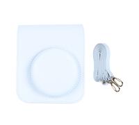 Estuche para Fujifilm Instax Mini12, bolso para cámara de piel sintética con correa ajustable para el hombro, interior suave y tamaño compacto,