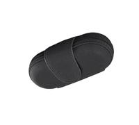 Estuche para Gafas de Coche Commander, Compass y Gladiator, Caja de Gamuza para Guardar Gafas de Sol, Clip para Visera (Negro)