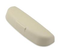 Estuche para Gafas de Coche para Mini Cooper F54, F55, F56, F57, R60, R61, F60, R55, R56, R57, R58, R59 S, Caja de Almacenamiento para Gafas de Sol (Beige)
