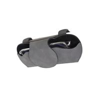 Estuche para Gafas de Coche para Skoda, Fabia, Superb, Yeti, Octavia, VRS, Parasol Interior, Clip para Gafas, Caja para Gafas de Sol (Gris - D)