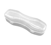 Estuche para gafas de natación: organizador de almacenamiento protector de carcasa dura, diseño de drenaje de humedad transpirable, compartimento de gran capacidad para máscara de snorkel, material PP