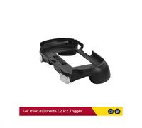 Estuche para gamepad negro para Sony PS Vita 2000 PSV 2000, botones L2 R2, joystick trasero, gatillo del gamepad