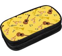 Estuche para guitarra, saxofón, instrumento musical, color amarillo, multicolor, Estilo europeo y americano, retro, moderno