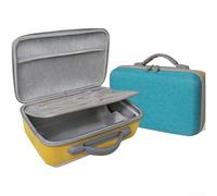 Estuche para Impresora Fotográfica Liene M100 M200, Funda EVA con Interior Aterciopelado, de Transporte Compacta para Térmica, Protección contra Arañazos, Caqui Amarillo(Blue Yellow)