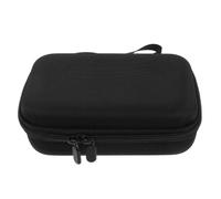 Estuche para Insulina Negro Compartimentos, Viaje y Refrigerador | EVA Espuma, Asa Ergonómica, Bolsillo de Malla y Cierre, para Glucómetros y Plumas
