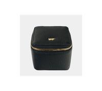 Estuche para joyas de cuero Braun Büffel M Negro
