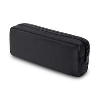 Estuche para l pices Dobmit, gran capacidad, bolsa para l pices, bolsa de maquillaje, organizador de papeler a de oficina duradero, color negro