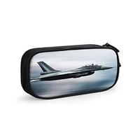 Estuche para lápices Air Force Jet 2, gran capacidad, gran capacidad, soporte para bolígrafos, suministros escolares, papelería, organizador de almacenamiento, regalo para escuela secundaria, oficina, estudiante, niña, niño, negro5