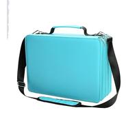 Estuche Para Lapices Bolsa for rotuladores de piel sintética de gran capacidad con 168 agujeros, correa con cremallera multicapa, bolsa de almacenamiento desmontable for rotuladores Para Lapices(168 H