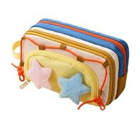 Estuche para Lápices,Bolso Grande Para Bolígrafos Y Accesorios | Organizador Escolar Con 8 Compartimentos Para Goma Regla Rotuladores Notas Adhesivas Estudiantes Profesores Viaje Mochila Cumpleaños Na
