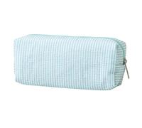 Estuche para lápices, bonito estuche de gran capacidad, organizador con cremallera para oficina, escritorio, lecciones, dibujo, preescolar, clases de arte para niños, azul, ver descripción, Ver