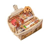 Estuche para lápices Capybara: adorable portalápices con diseño de capibara, estuche grande | ideal para organizar bolígrafos, lápices y pequeños suministros de oficina, divertido y funcional, ideal,