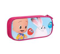Estuche para lápices Cleo y Cuquin con cremallera, estuche para bolígrafos de gran capacidad, estuche organizador para guardar artículos de papelería, estuche para maquillaje, estuche para oficina, ma